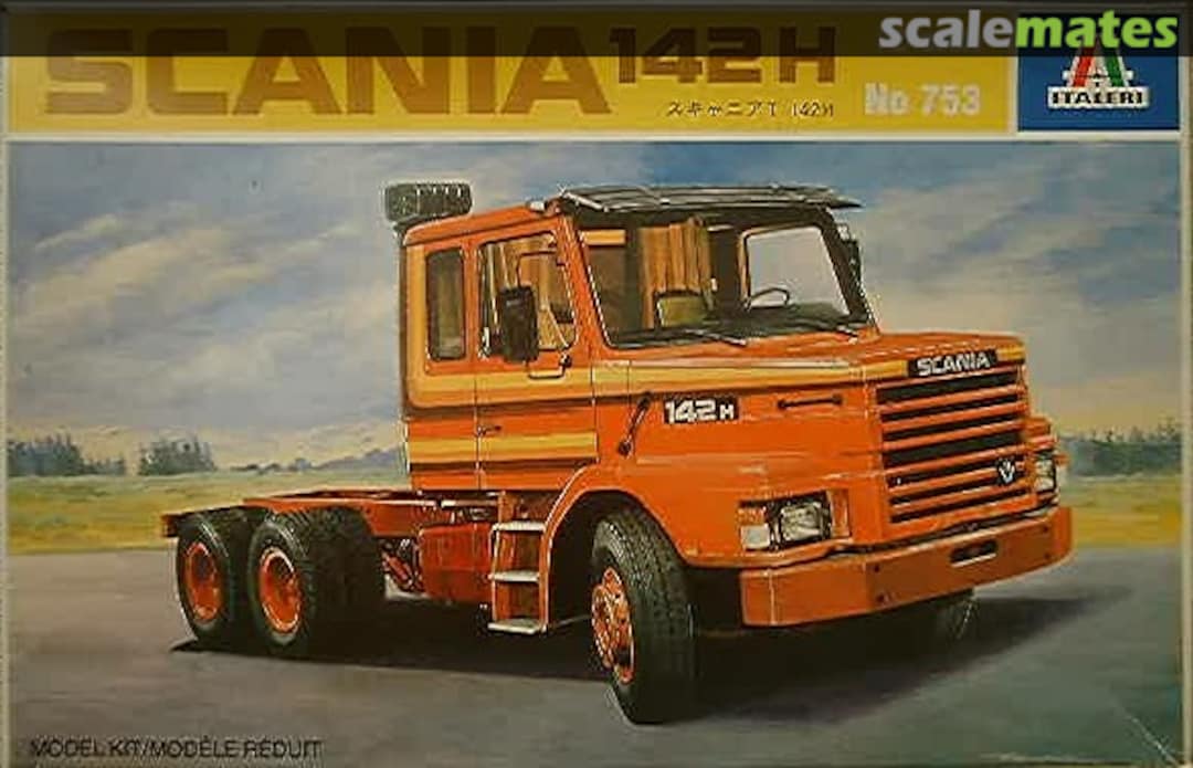 Boxart Scania 142H 753 Italeri