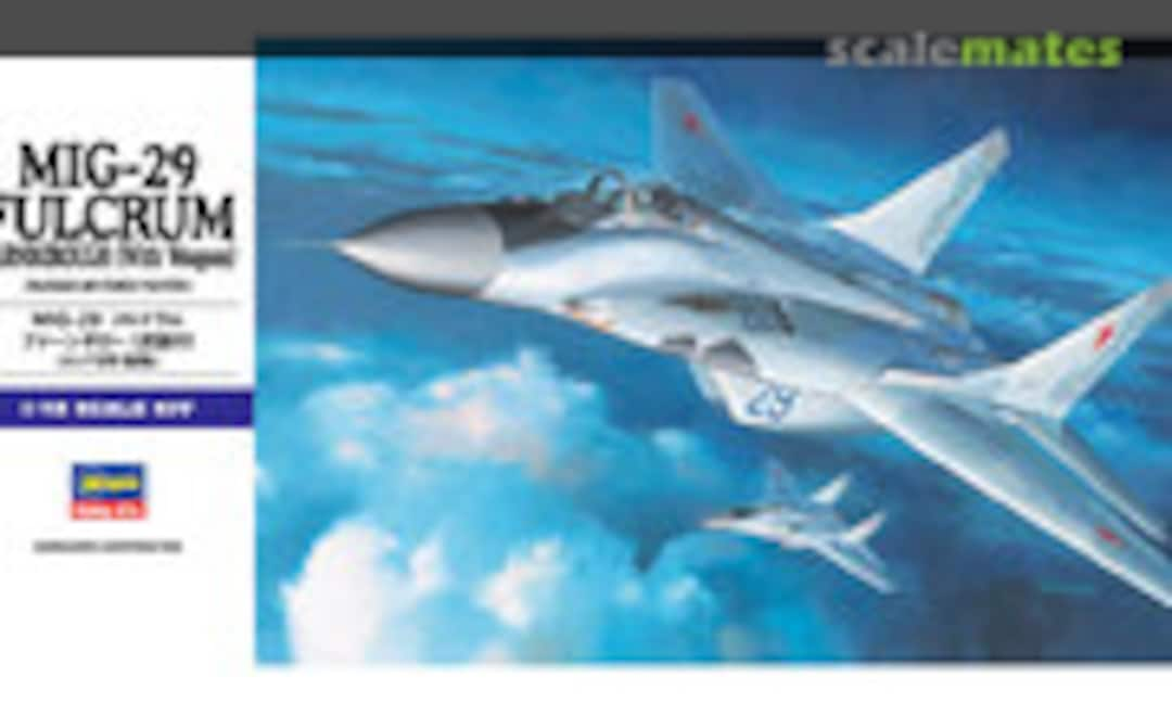 1:72 MiG-29 Fulcrum Farnborough (With Weapon) (Hasegawa 00541)