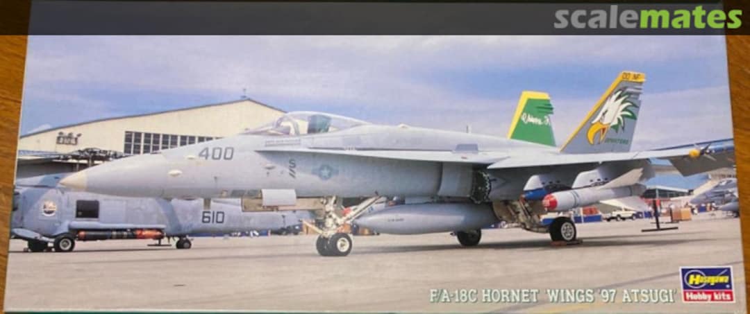 Boxart F/A-18C Hornet `Wings '97 Atsugi´ DT135 Hasegawa