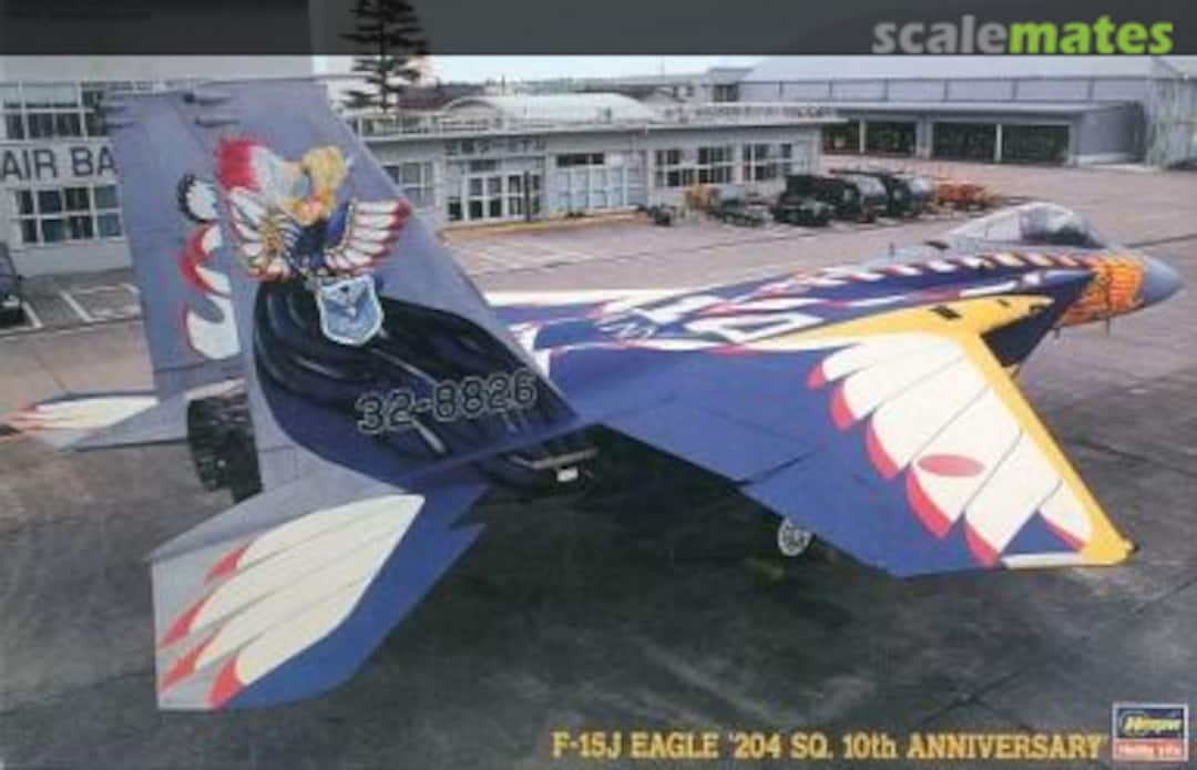 Boxart F-15J Eagle `204 SQ. 10th Anniversary´ 07064 Hasegawa