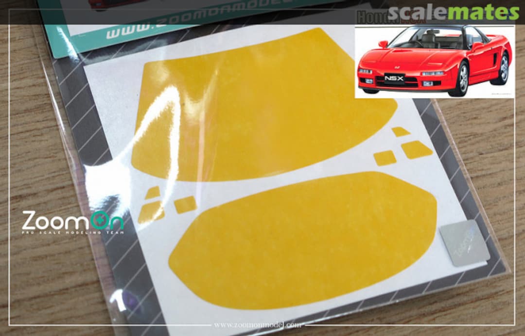 Boxart Window & light painting masks - Honda NSX-R ZD046 ZoomOn