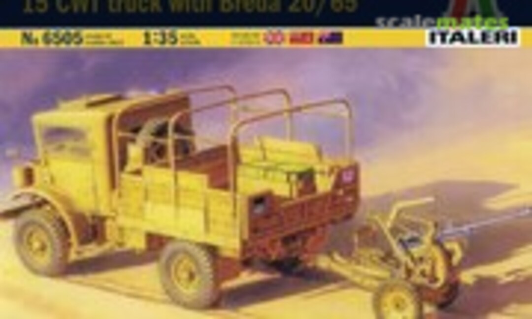 1:35 15 CWT truck with Breda 20/65 (Italeri 6505)