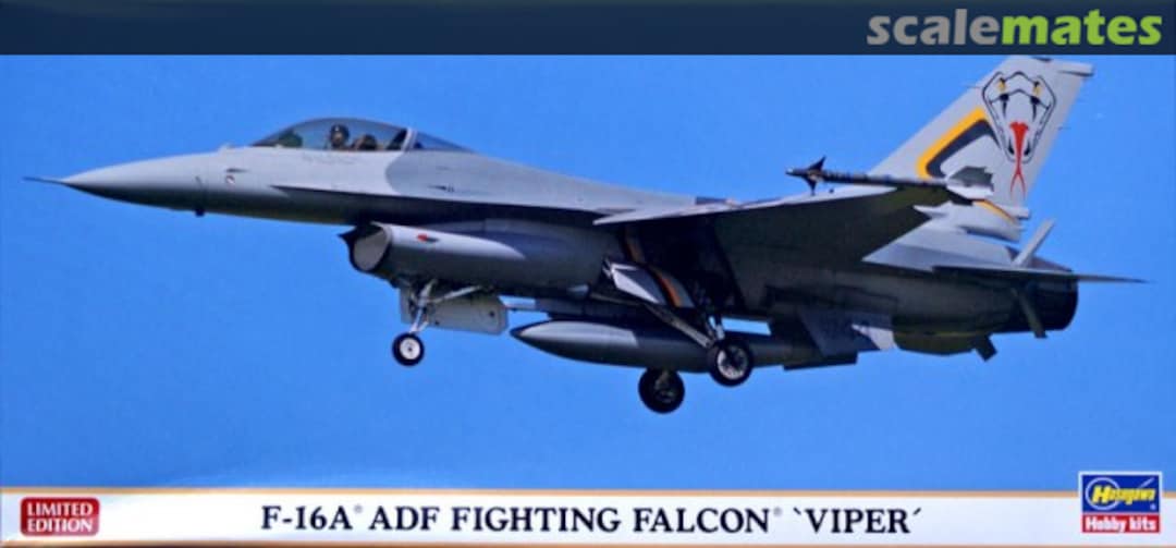 Boxart F-16A ADF Fighting Falcon `Viper´ 01980 Hasegawa