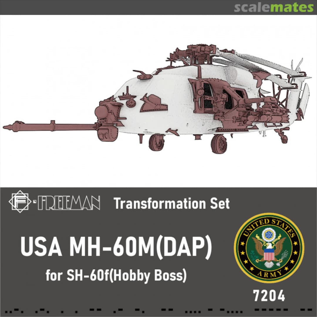 Boxart MH-60M(DAP) - Transformation Set 7204 FREEMAN