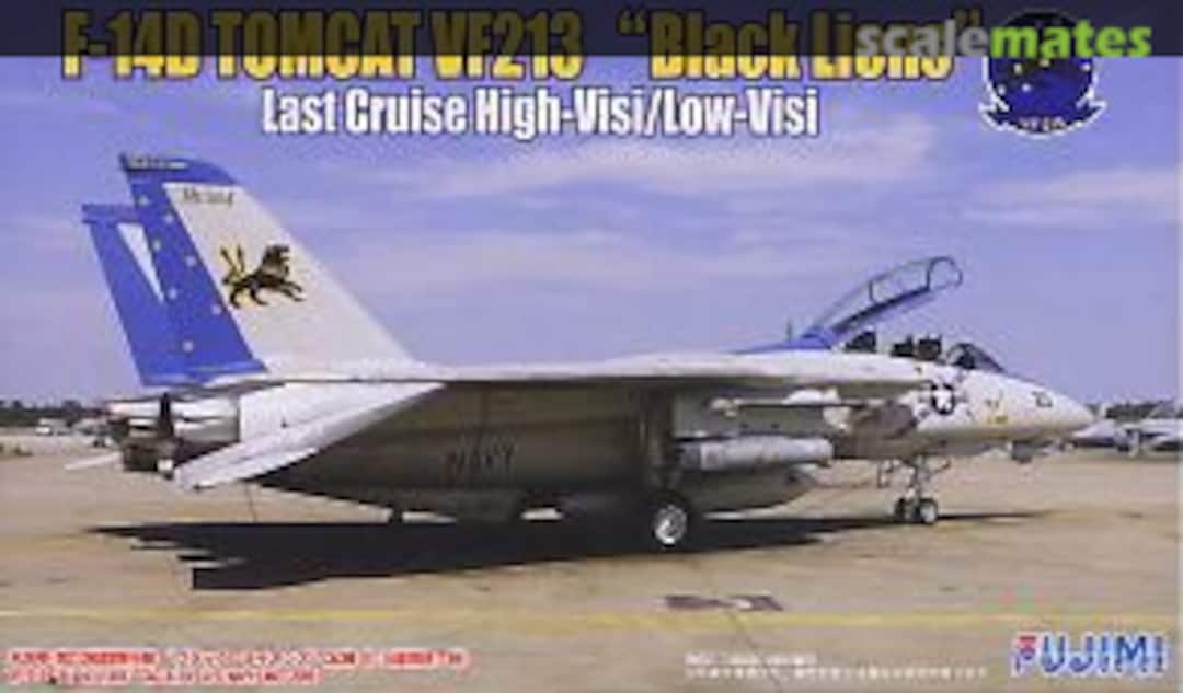 Boxart F-14D Tomcat VF213 "Black Lions" 28022 Fujimi