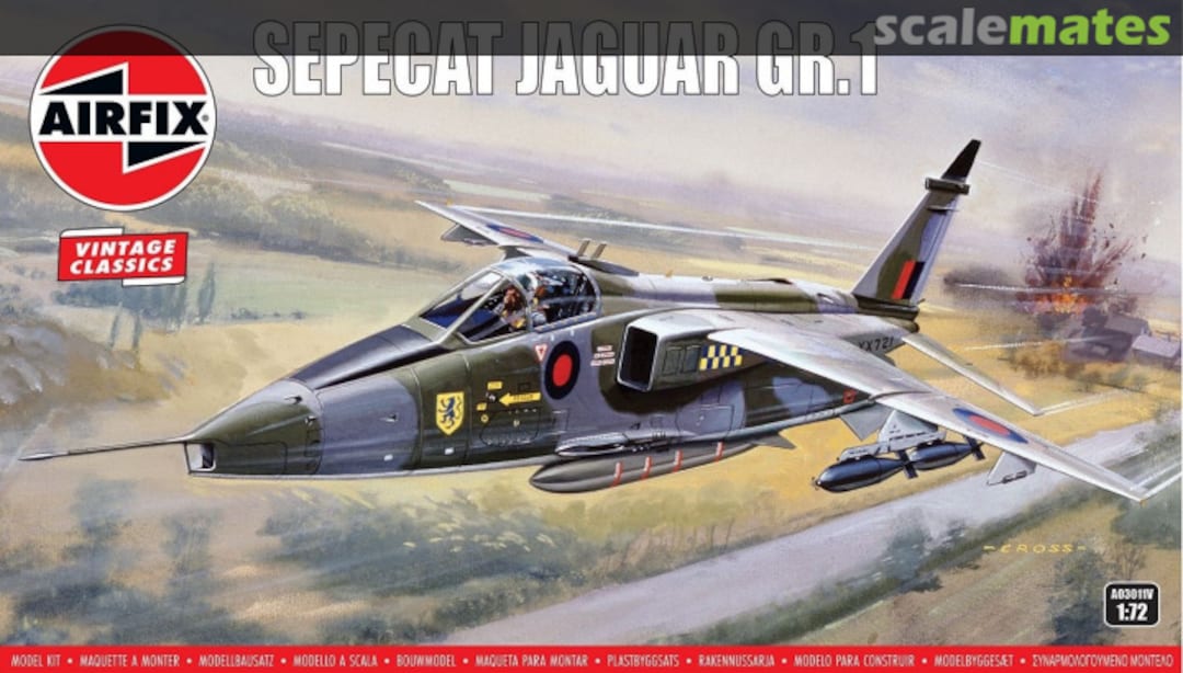 Boxart SEPECAT Jaguar GR.1 A03011V Airfix