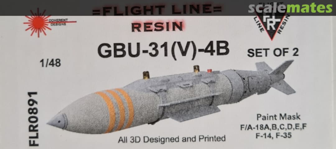 Boxart GBU-31(V)-4B FLR0891 Flight Line Resin