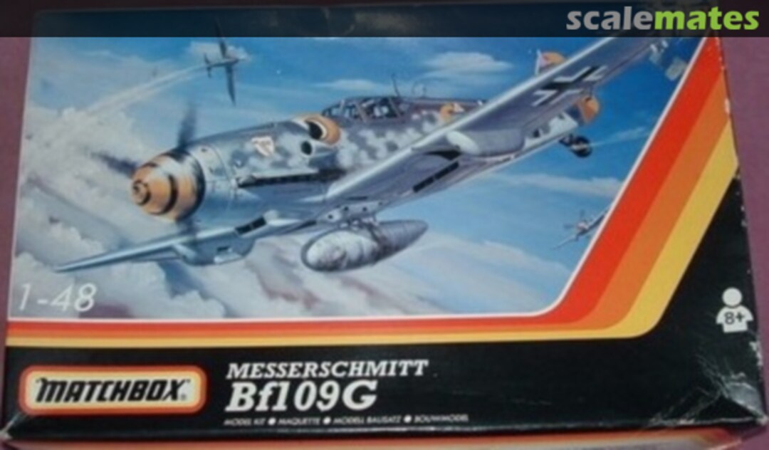 Boxart Messerschmitt Bf109G PK-461 Matchbox