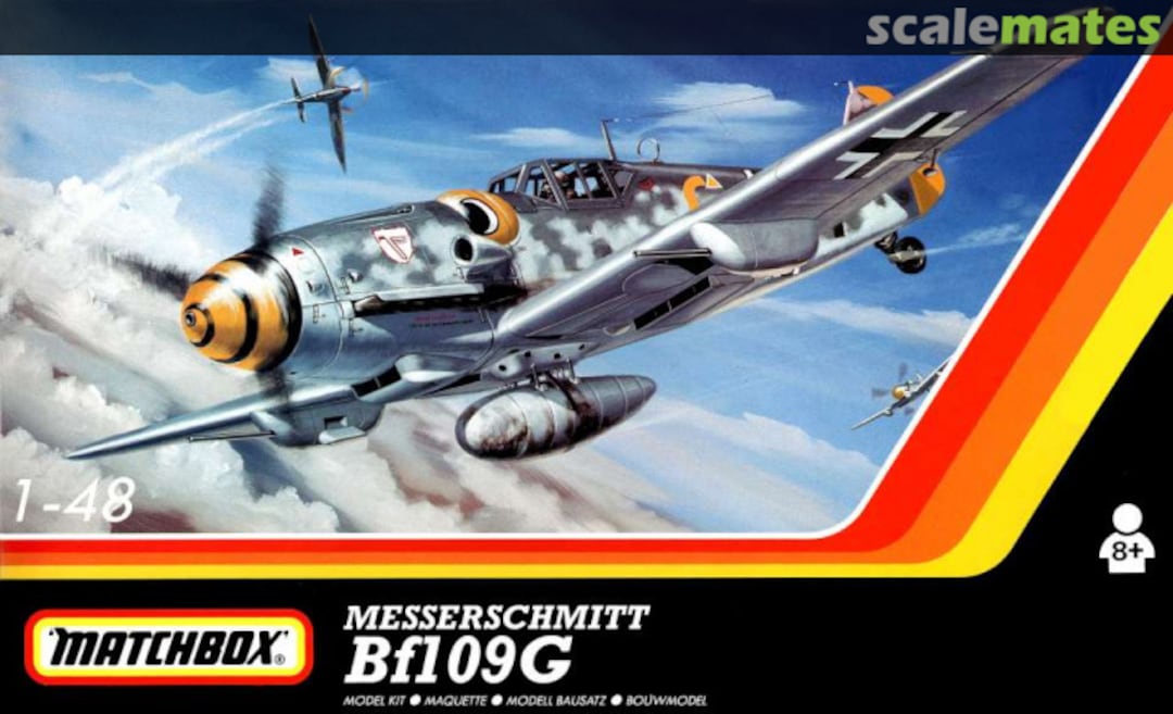 Boxart Messerschmitt Bf109G PK-461 Matchbox