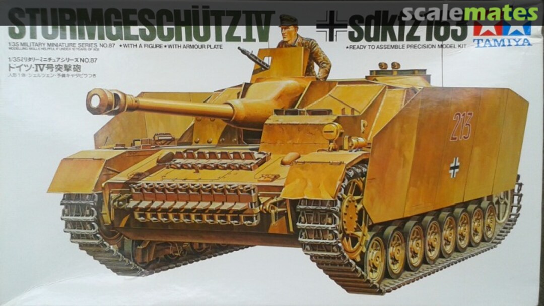 Boxart Sturmgeschütz IV MM187 Tamiya