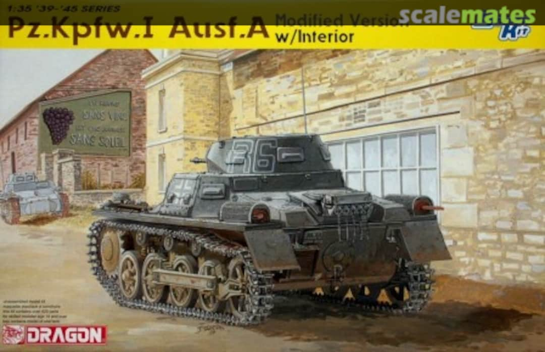 Boxart Pz.Kpfw. I Ausf. A 6356 Dragon