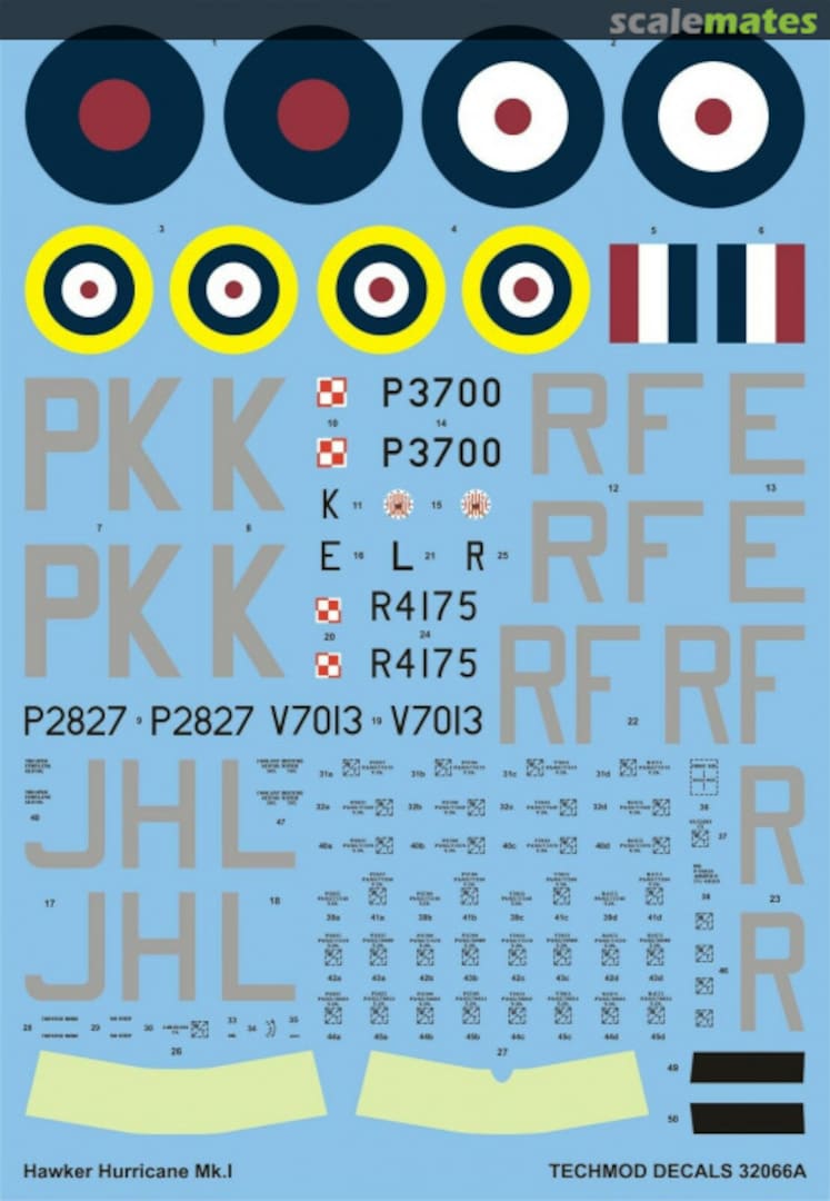 Boxart Hawker Hurricane Mk. I 32066A Techmod