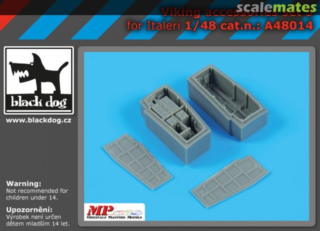 Boxart Viking accessories set N°3 A48014 Black Dog