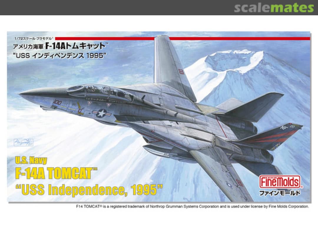 Boxart F-14A Tomcat "USS Independence, 1995" FP32 Fine Molds