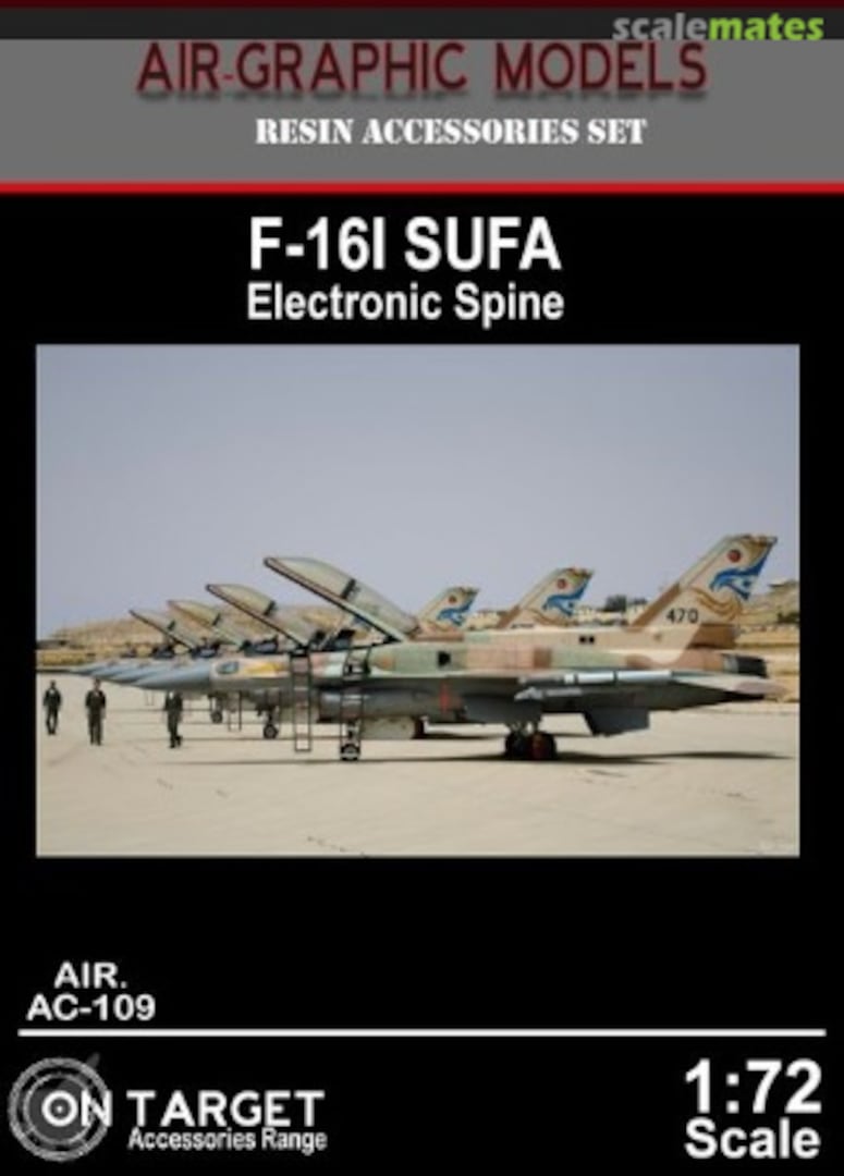 Boxart F-16I SUFA Electronic Spine AIR.AC-109 Air-Graphic Models