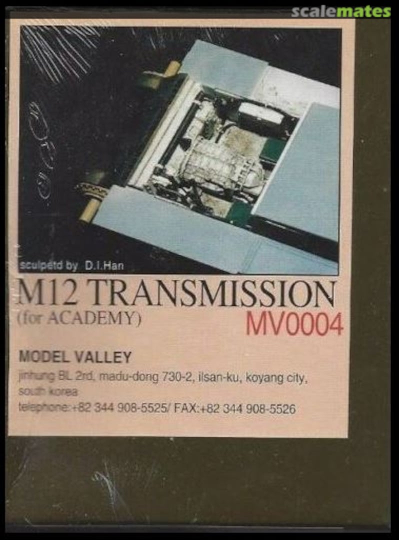 Boxart M-12 Transmission MV0004 Model Valley