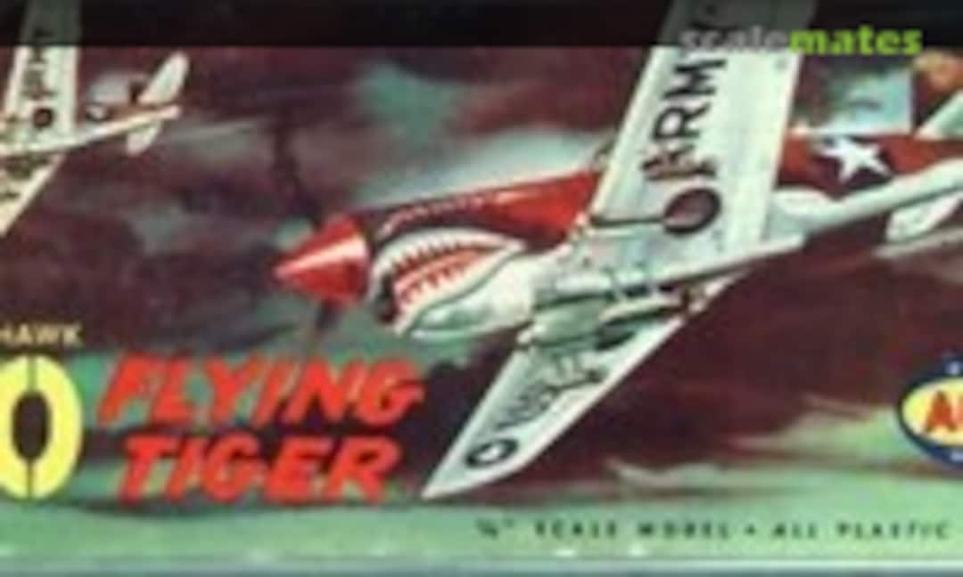 1:48 P-40 Flying Tiger (Playcraft Aurora 44)