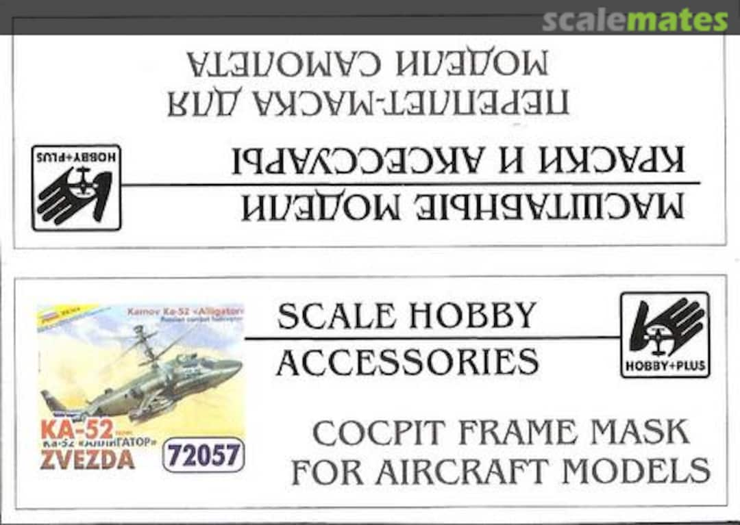 Boxart Kamov Ka-52 Alligator 72057 Hobby Plus