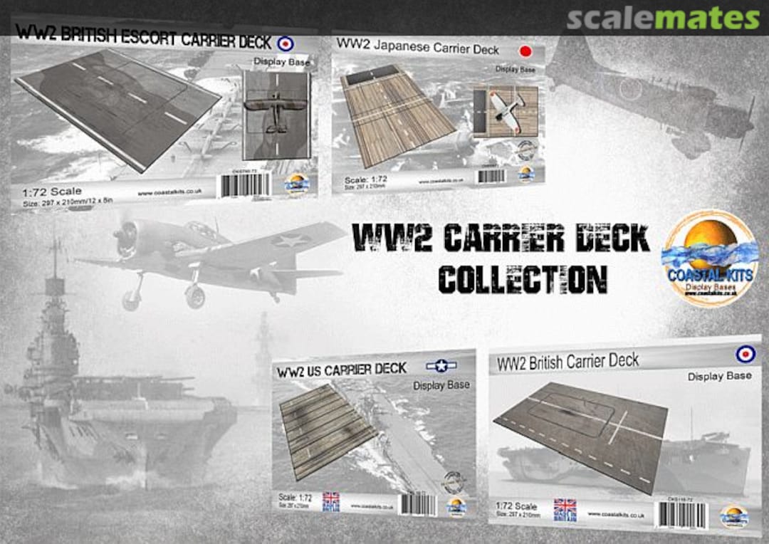 Boxart WW2 Carrier Deck Collection CK850CKD-72 Coastal Kits