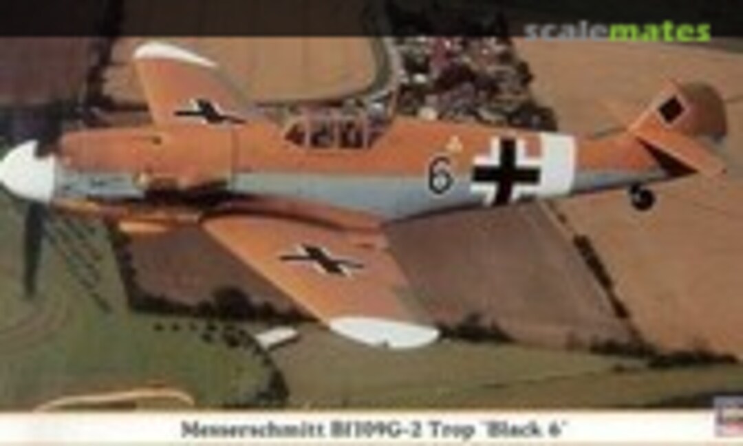 1:48 Messerschmitt Bf109G-2 Trop `Black 6´ (Hasegawa 09499)