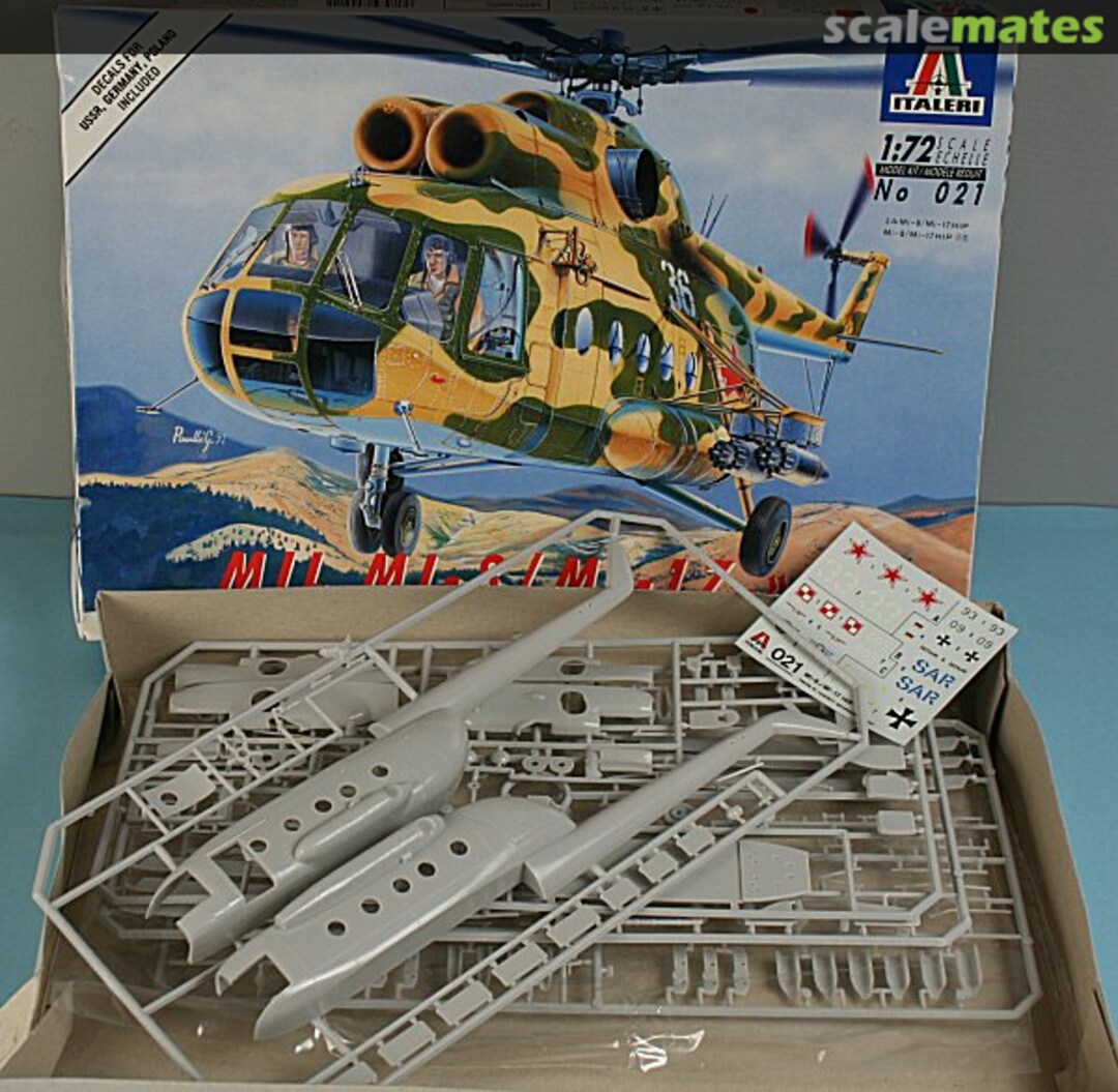 Contents Mil Mi-8 / Mi-17 "Hip" 021 Italeri