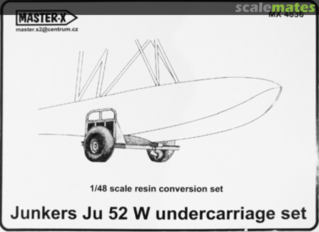 Boxart Junker Ju 52 W undercarriage set MX 4836 Master-X