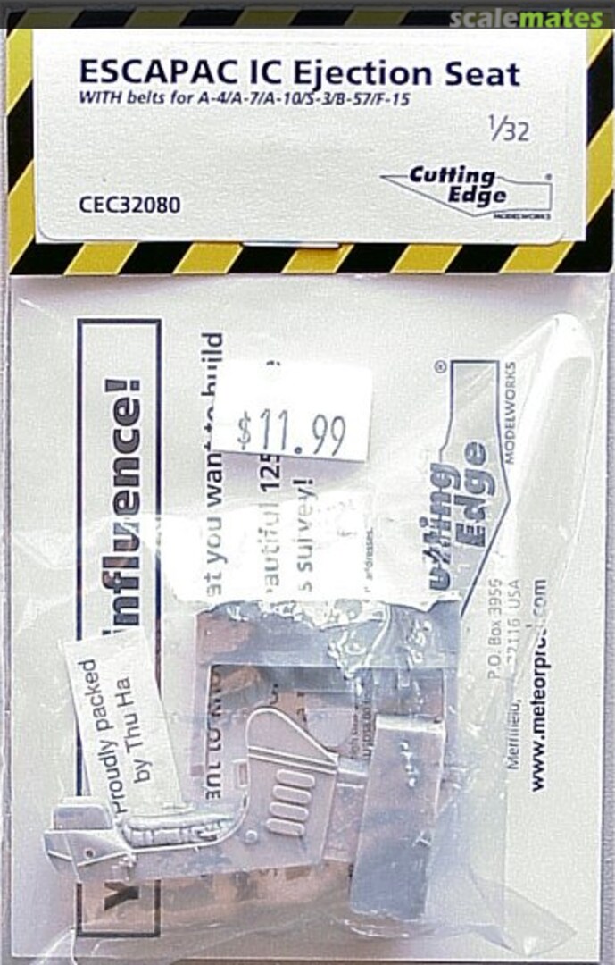 Boxart ESCAPAC 1C Ejection Seats CEC32080 Cutting Edge Modelworks