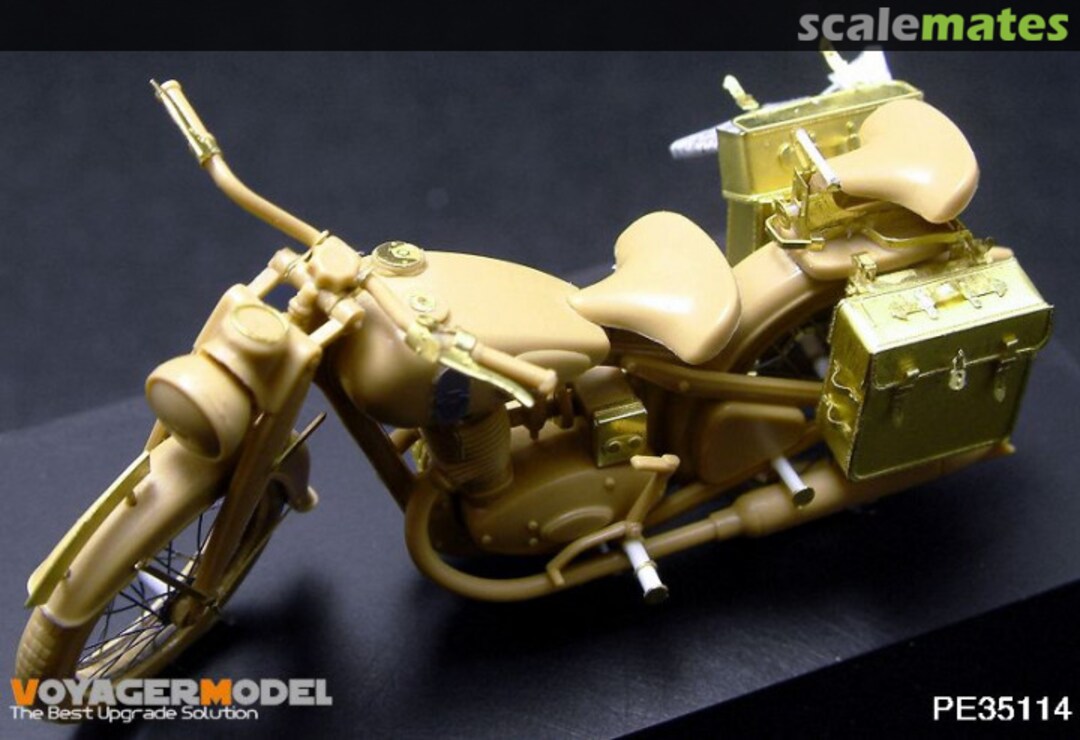 Boxart DKW NZ350 MOTORCYLE (For TAMIYA 35241) PE35114 Voyager Model