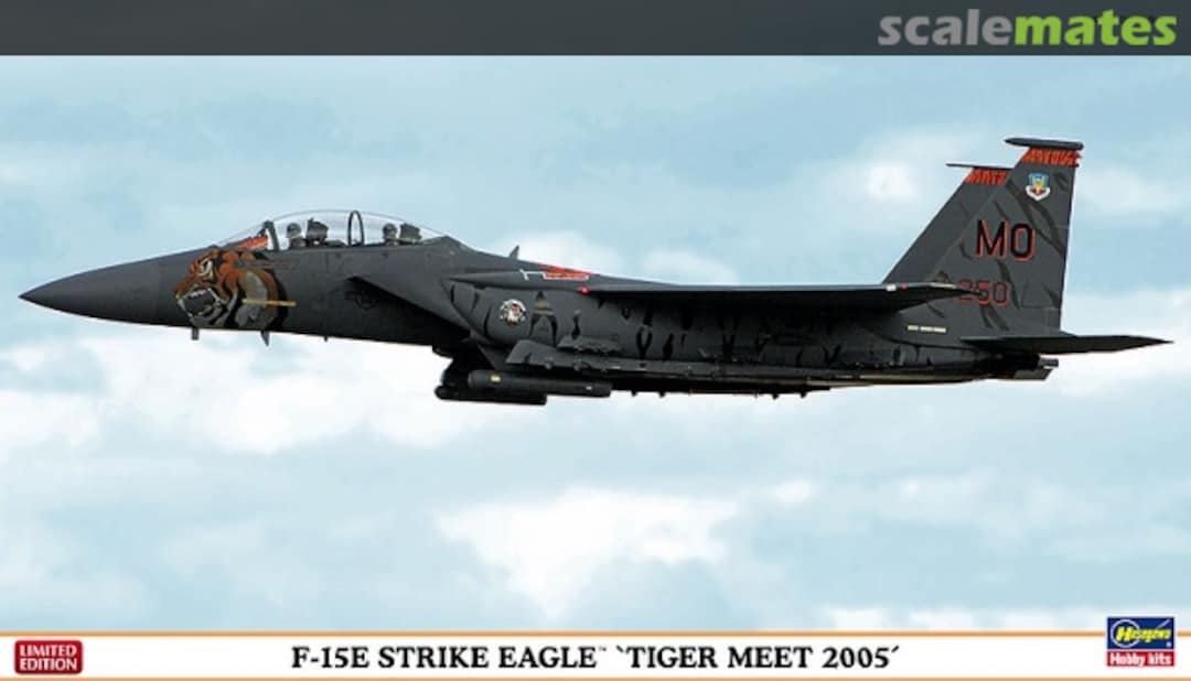 Boxart F-15E Strike Eagle `Tiger Meet 2005´ 02119 Hasegawa