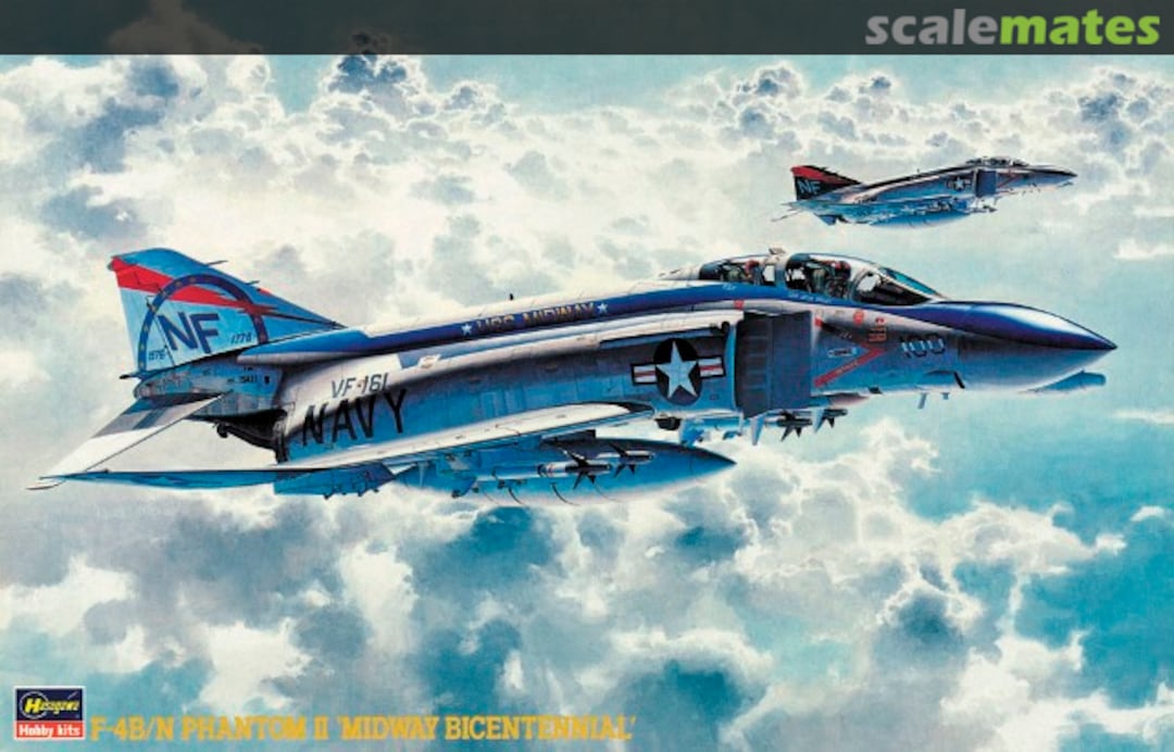 Boxart F-4B/N Phantom II `Midway Bicentennial´ 07210 Hasegawa