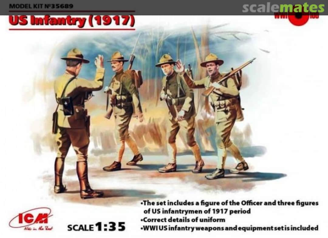 Boxart Infantry 35689 ICM