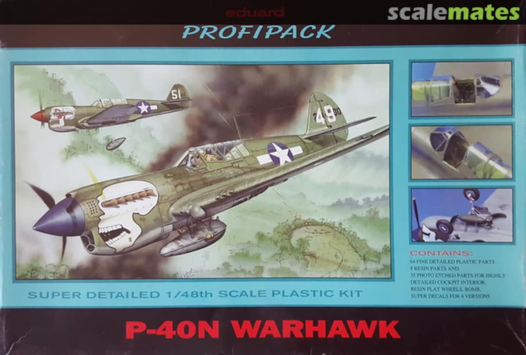 Boxart P-40N Warhawk 8036 Eduard