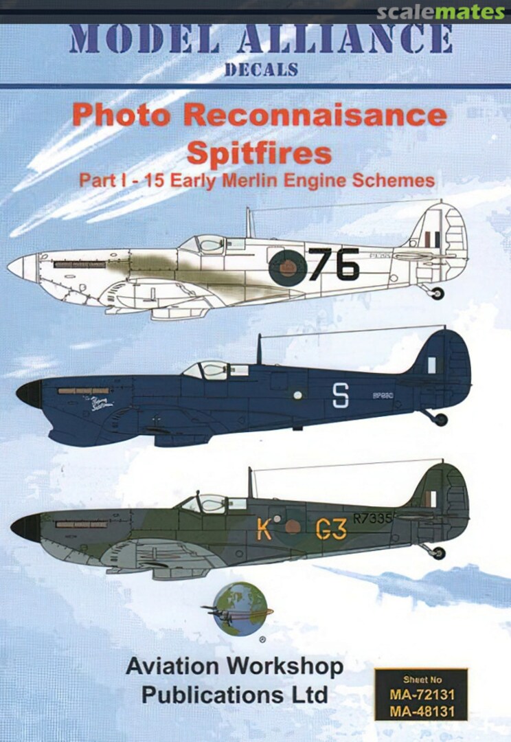 Boxart Photo Reconnaisance Spitfires MA-72131 Model Alliance