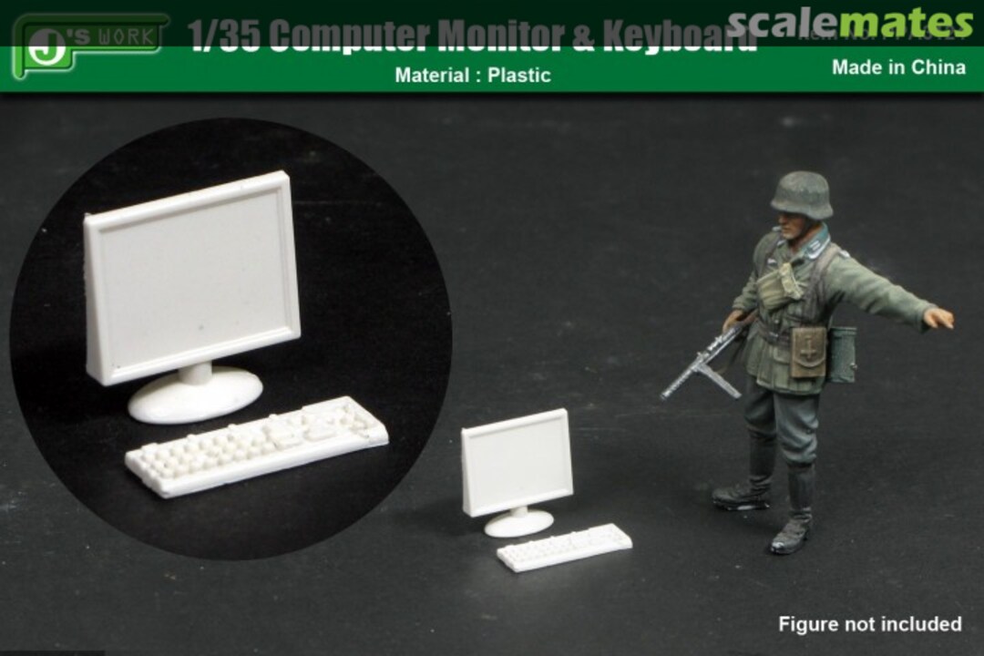 Boxart Monitor and Keyboard Set, J's Work, 3124 PPA3124 J's Work