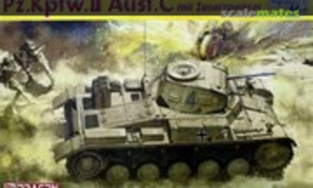 1:35 Pz.Kpfw. II Ausf. C mit Zusatzpanzer (Dragon 6432)