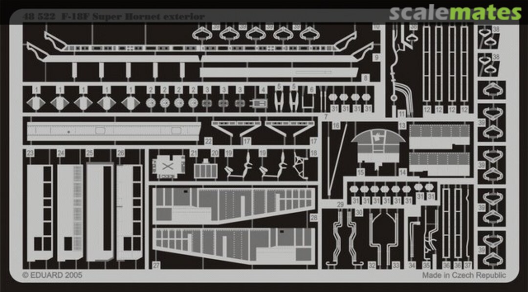 Boxart F/A-18F Exterior 48522 Eduard