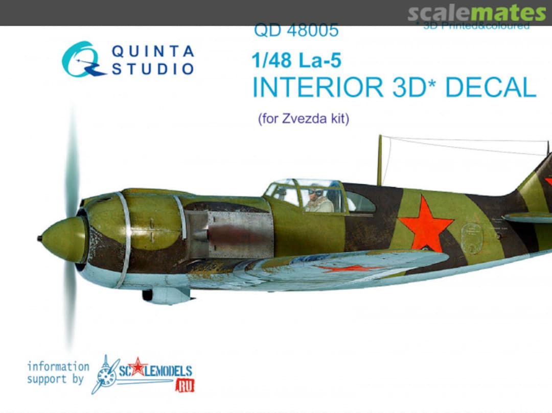 Boxart Lavochkin La-5 QD48005 Quinta Studio