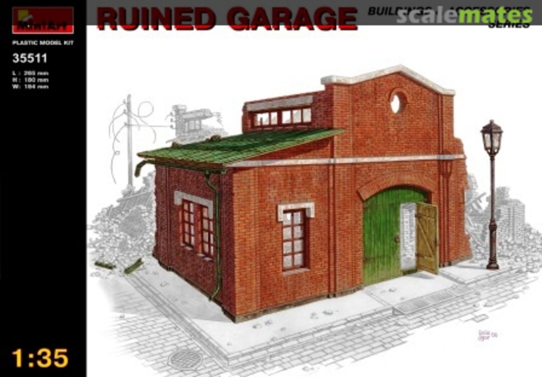 Boxart Ruined Garage 35511 MiniArt