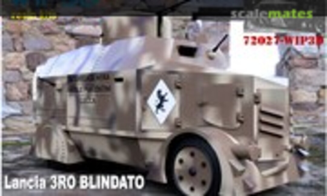 1:72 Lancia 3RO Blindato B.N. &quot;Piacentini&quot; (WIP3D 72027-WIP3D)