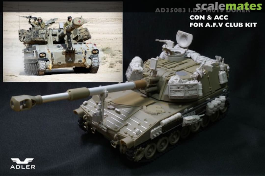 Boxart M-109 IDF DOHER CON & ACC AD35083 Adler