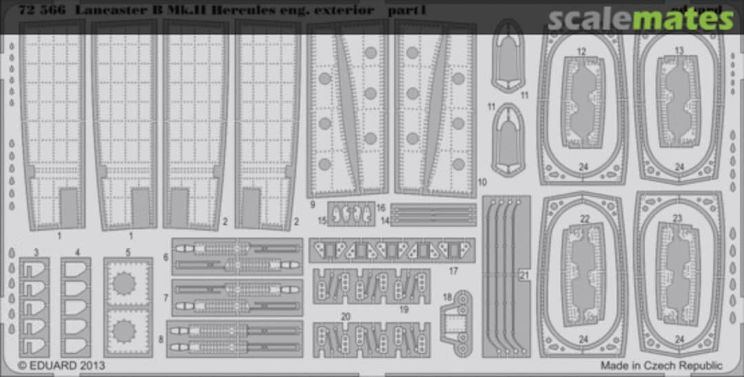 Boxart Lancaster B Mk.II exterior 72566 Eduard