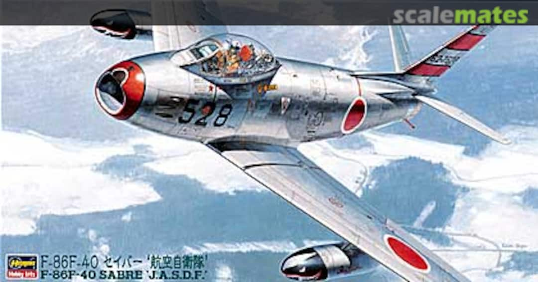 Boxart F-86F-40 Sabre 'J.A.S.D.F.' 07514 Hasegawa