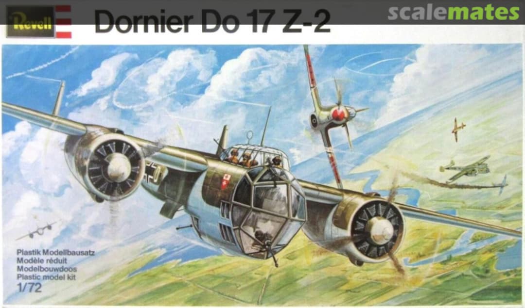 Boxart Dornier Do 17 Z-2 4337 Revell