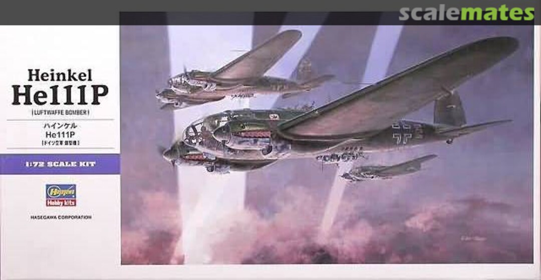 Boxart Heinkel He111P 00552 Hasegawa