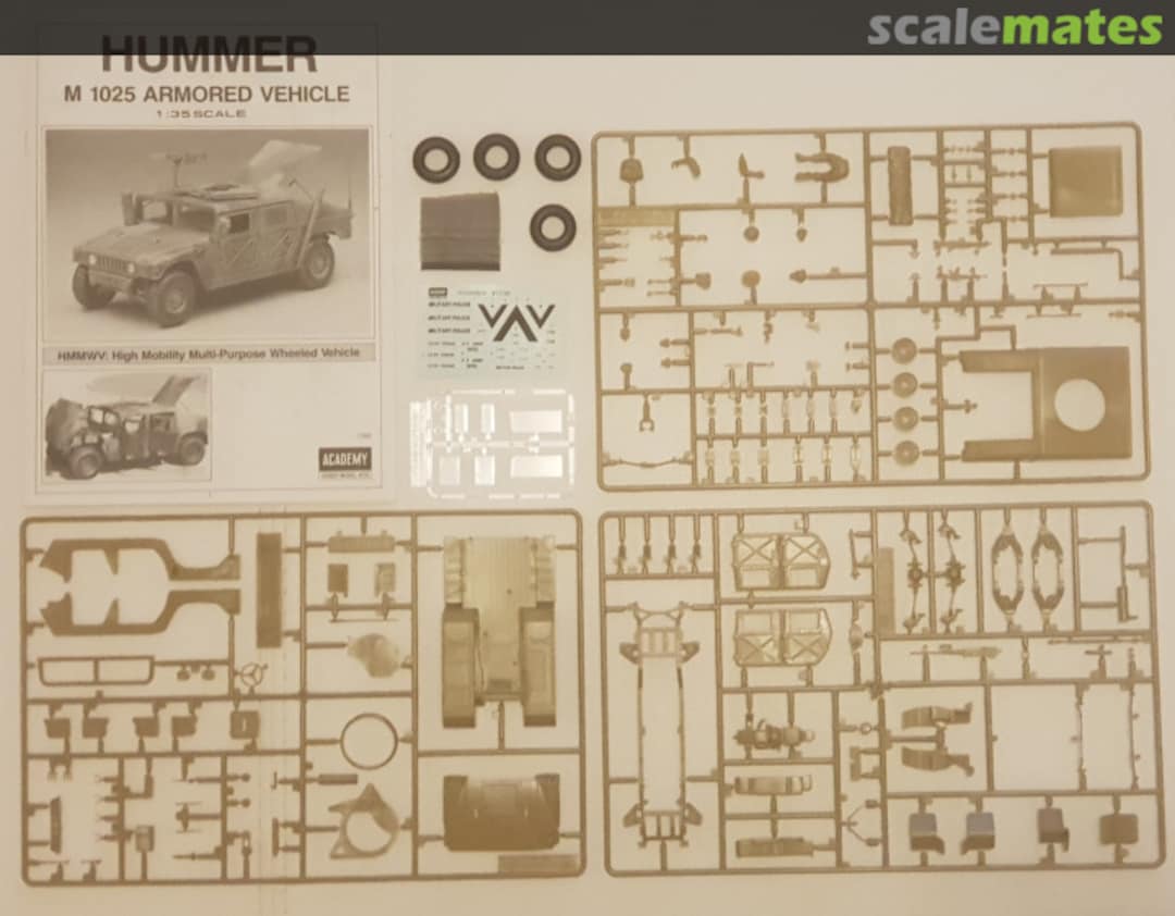 Contents M1025 Armored Carrier 1350 Academy