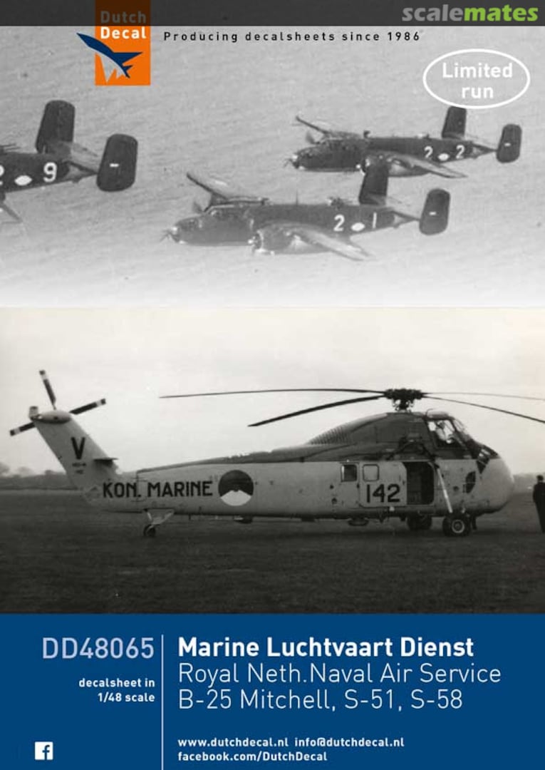 Boxart Marine Luchtvaart Dienst DD48065 Dutch Decal