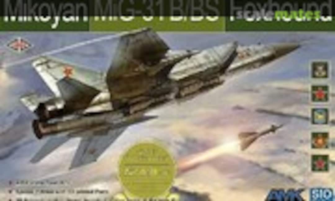 1:48 Mikoyan MiG-31 B/BS Foxhound (SIO Models K48002)