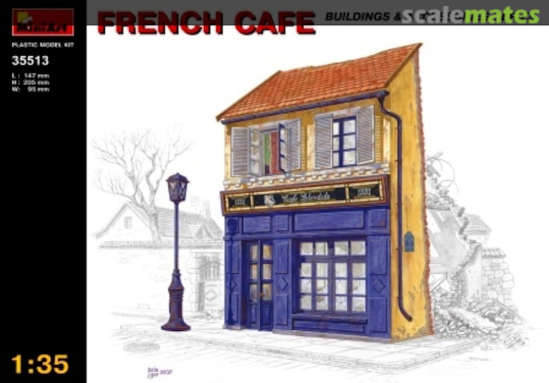 Boxart French Cafe 35513 MiniArt