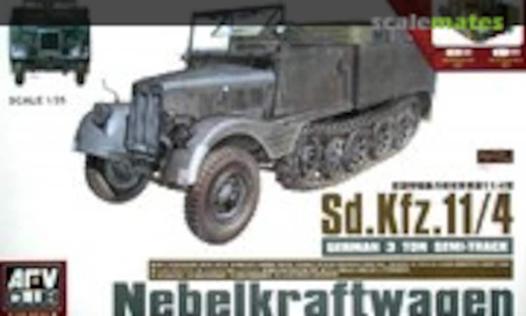 1:35 Sd.Kfz.11/4 Nebelkraftwagen (AFV Club AF35S36)