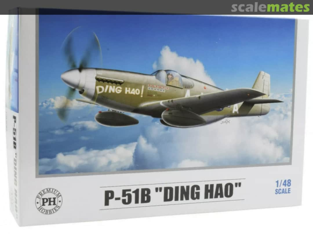 Boxart P-51B "Ding Hao" 136V Premium Hobbies